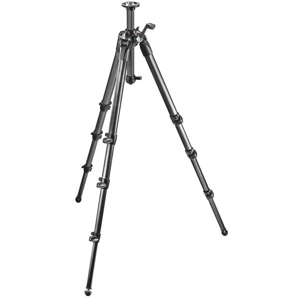 Manfrotto MT057C4-G Carbon Tripod 4 Sections Gear