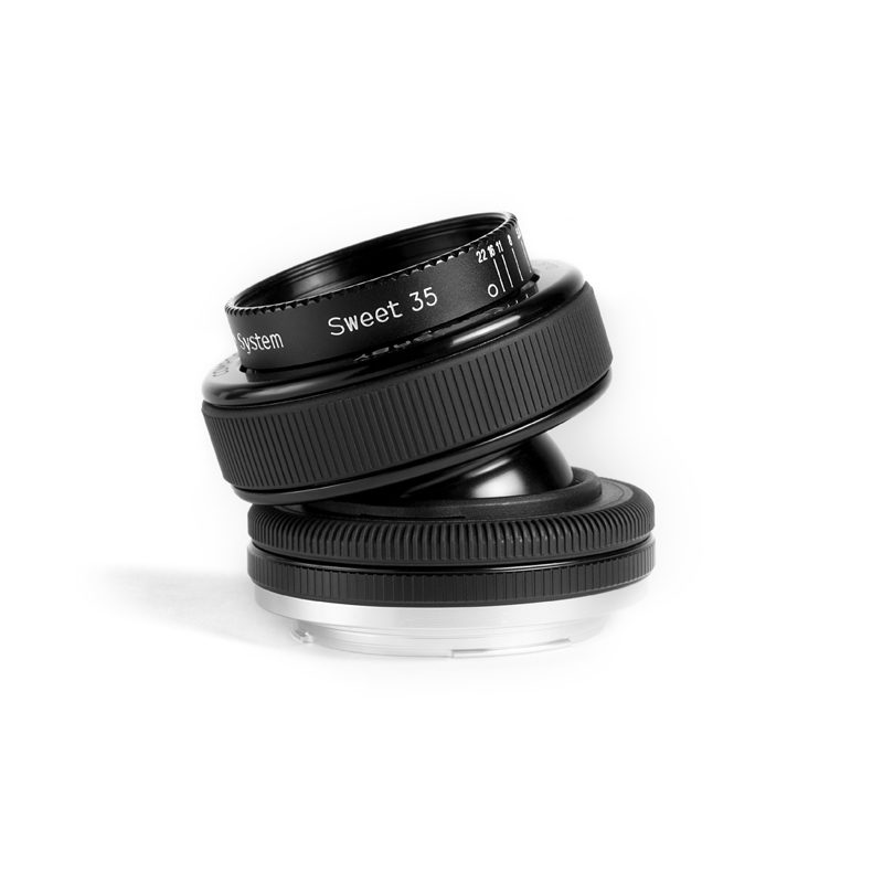 Lensbaby Composer Pro met Sweet 35 Optic Nikon objectief
