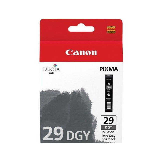 Canon Inktpatroon PGI-29DGY Dark Grey