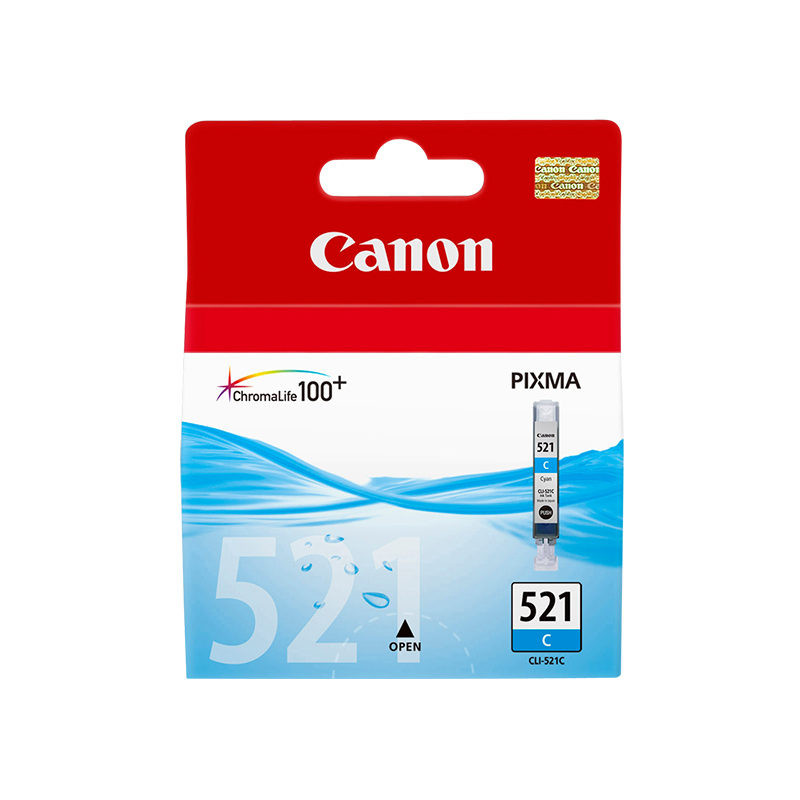 Canon Inktpatroon CLI-521C - Cyaan (origineel)