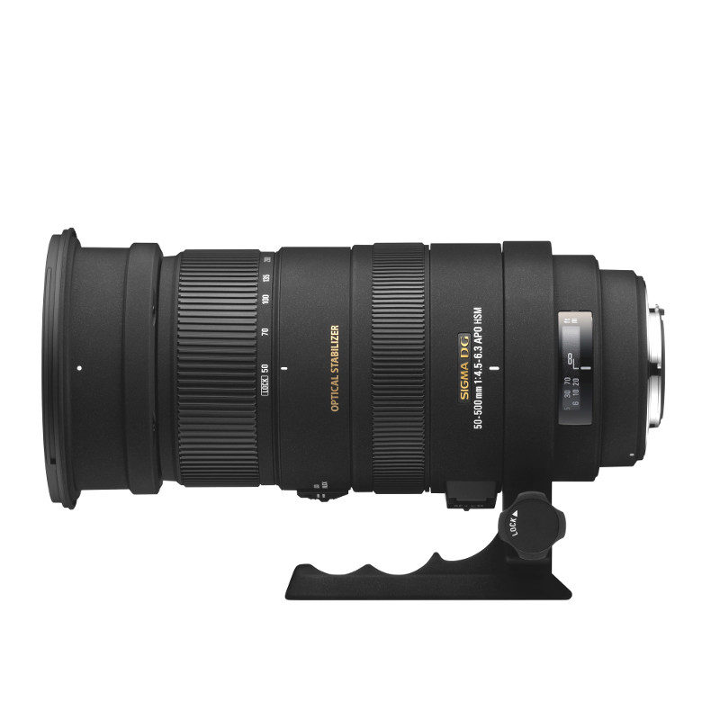 Sigma 50-500mm f/4.5-6.3 APO DG OS HSM Canon objectief