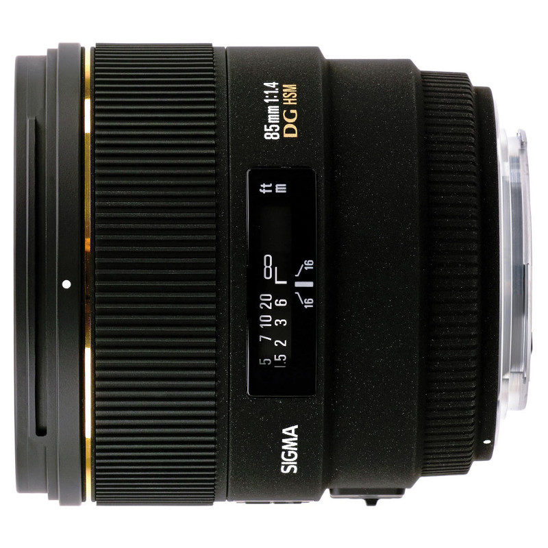 Sigma 85mm f/1.4 EX DG HSM Nikon objectief