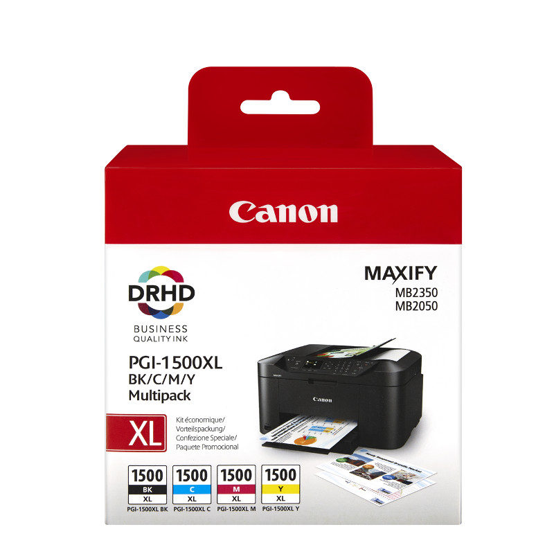 Canon Inktpatroon PGI-1500XL Multipack BK/C/M/Y