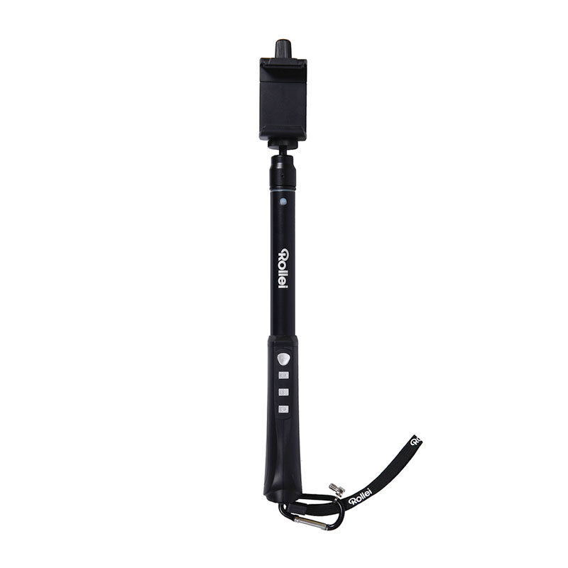 Rollei Selfie Stick Zwart Arm Extension met bluetooth afstandbediening