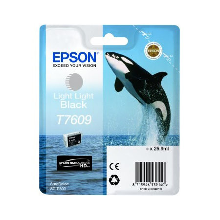 Epson Inktpatroon T7609 - Light Light Black High Capacity