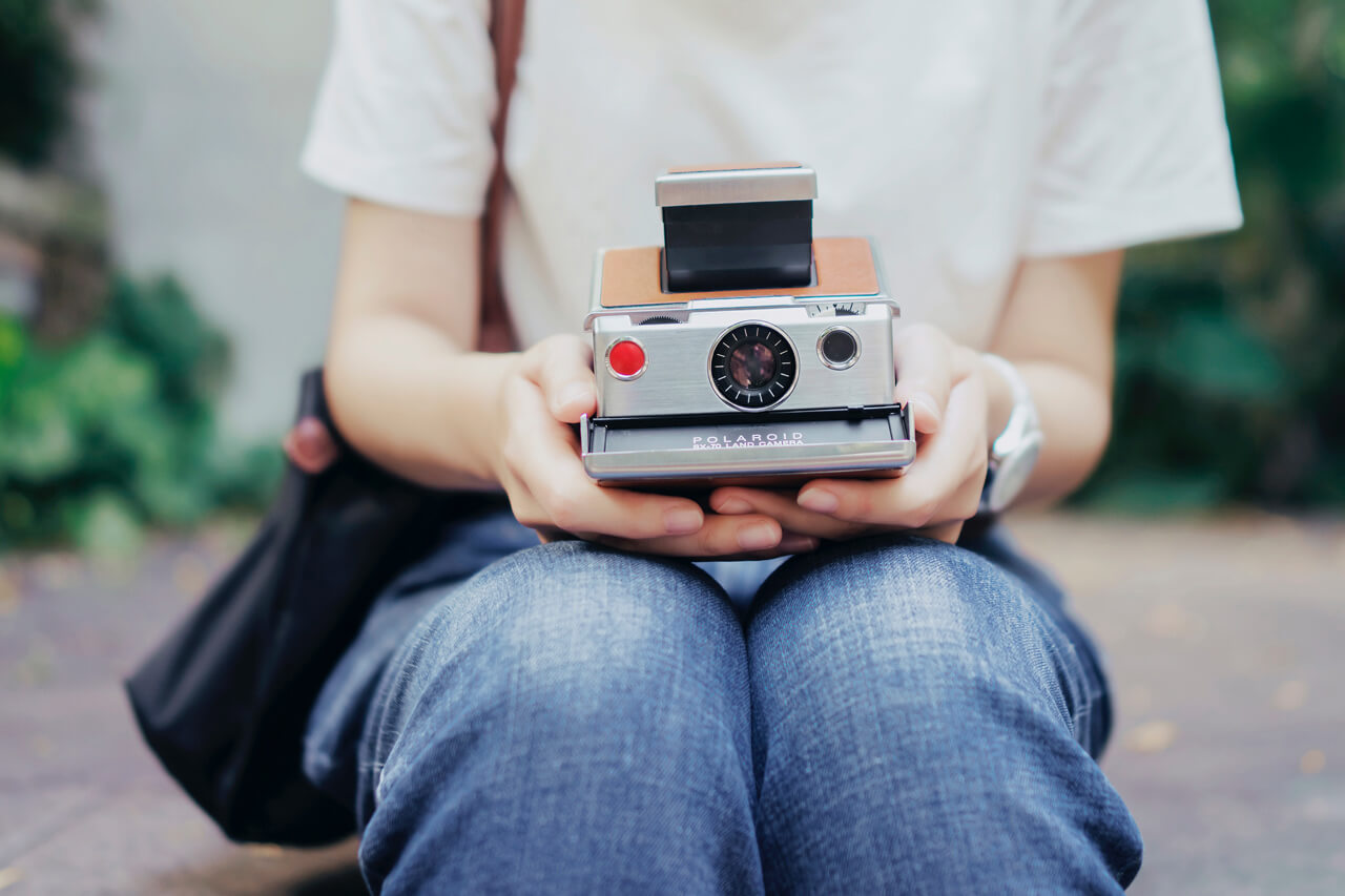 Fotograferen met een Polaroid camera