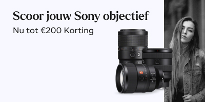 Tot €200 korting op Sony lenzen - 3