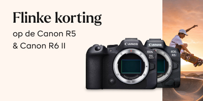 Canon R5 en R6 II korting - 3