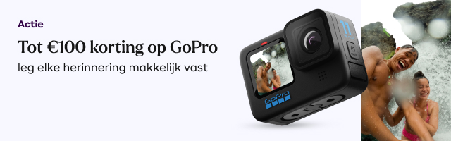 Korting op geselecteerde GoPro action cams - 2