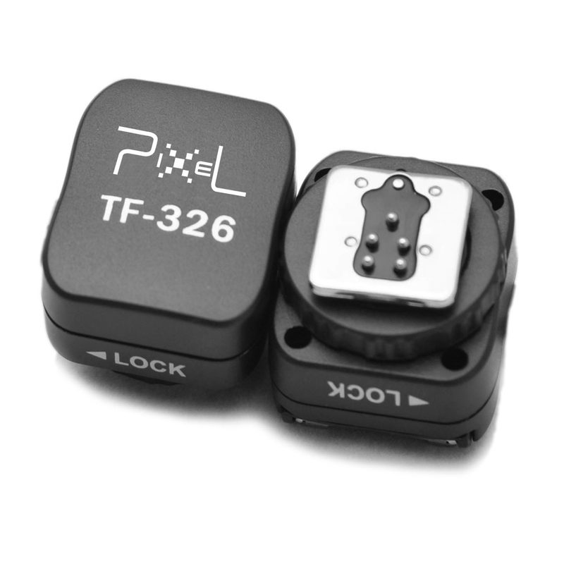 Image of Pixel Hotshoe Adapter met X-Contact TF-326 voor Canon