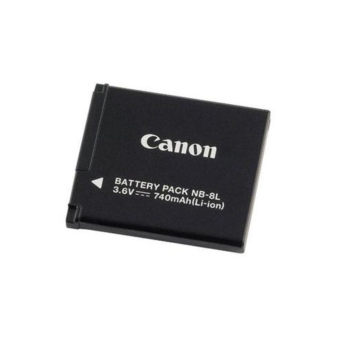 Image of Canon Camera-accu Vervangt originele accu NB-8L 3.6 V 740 mAh