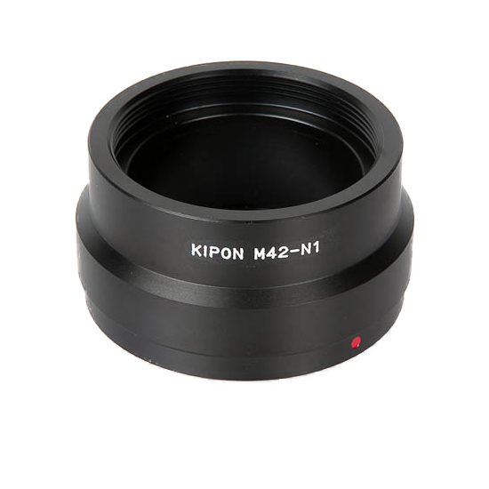 Image of Kipon adapter Nikon 1 body - M42 objectief