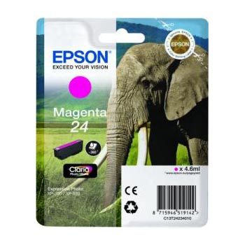 Image of Epson 24 Inktcartridge Magenta C13T24234010