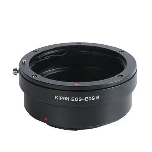 Image of Kipon adapter Canon EOS M body - Canon EF/EOS objectief