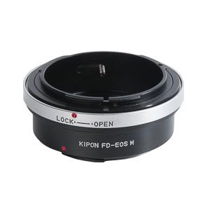 Image of Kipon adapter Canon EOS M body - Canon FD objectief
