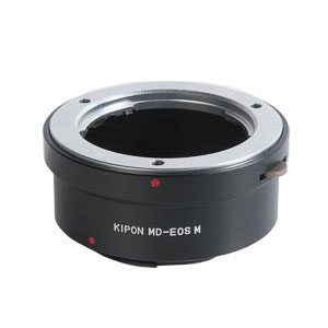 Image of Kipon adapter Canon EOS M body - Minolta MD objectief