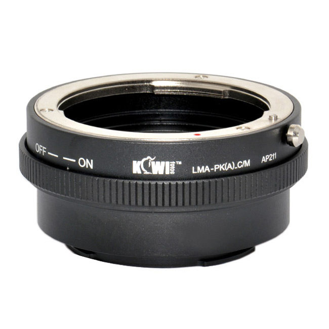 Image of Kiwi Lens Mount Adapter (Pentax K(A) naar Canon M)