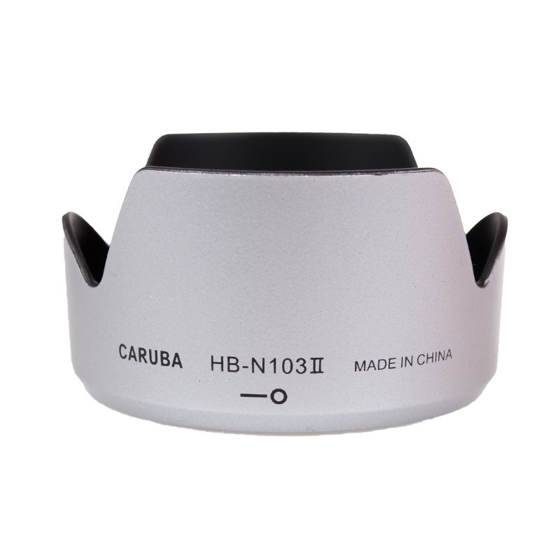Image of Caruba HB-N103 II zonnekap Zilver