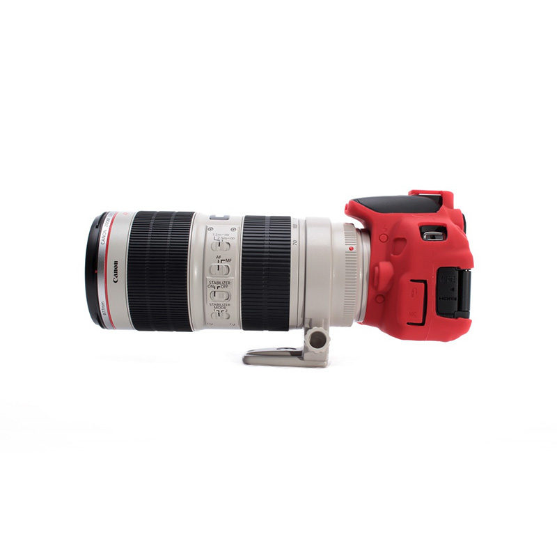 Image of Easycover bodycover for Canon 650D / 700D Red