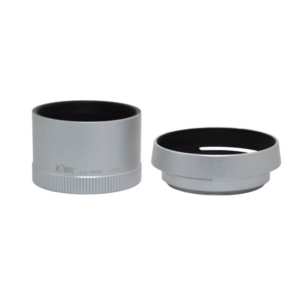 Image of Kiwi Lens Adapter en Zonnekap voor Leica X1/X2 Zilver