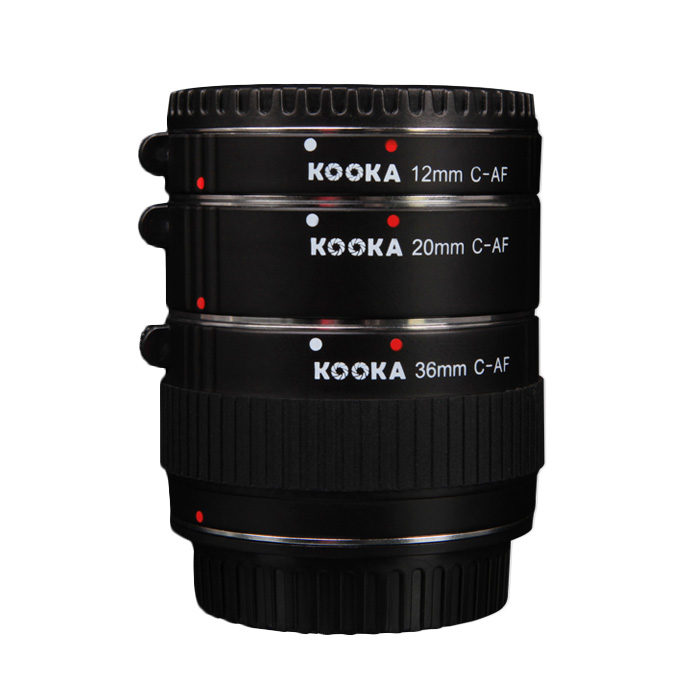 Image of Kooka Extension Tube set Canon Chroom