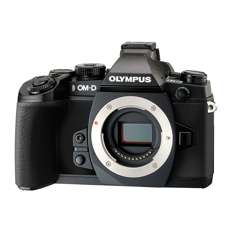 Image of Olympus E-M1 systeemcamera Body Zwart