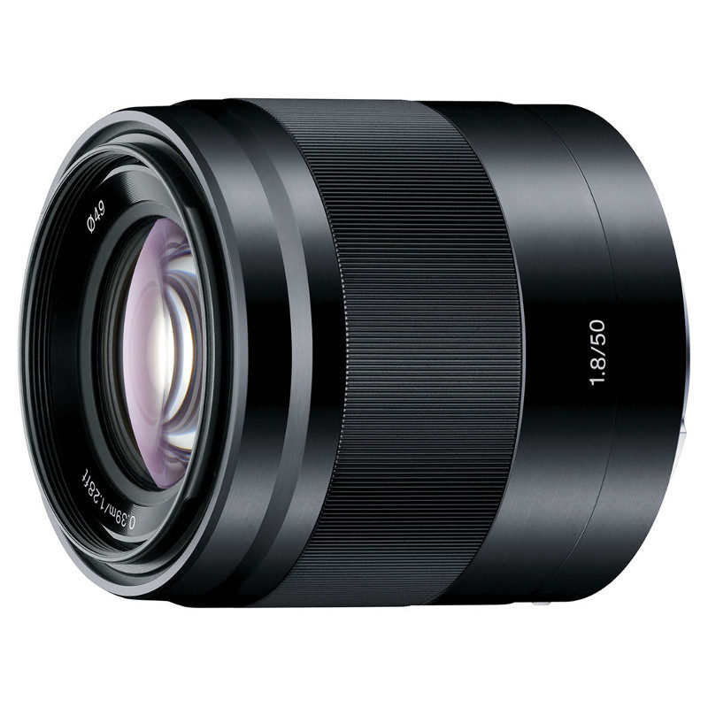 Image of Sony 1.8/50 zwart E-Mount Sony Objectief