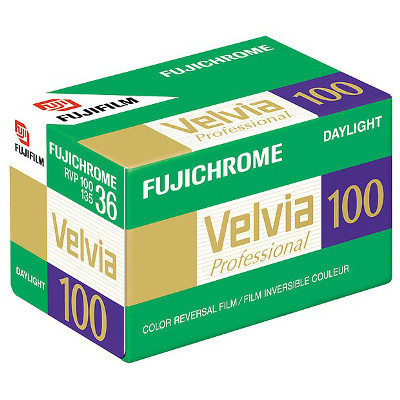 Image of Fuji Velvia 100 135/36, KB Diafilm Nw