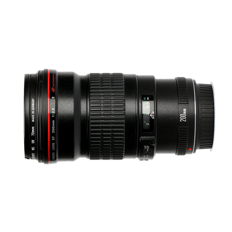 Image of Canon EF 200mm F/2.8 L USM II + ET-83BII (zonnekap)
