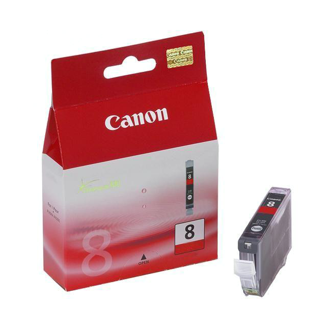 Image of Canon Cartridge CLI-8R (rood)