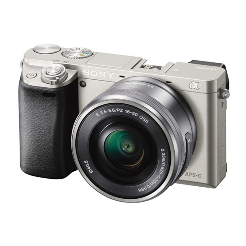 Image of Sony A6000 titanium + 16-50mm powerzoom