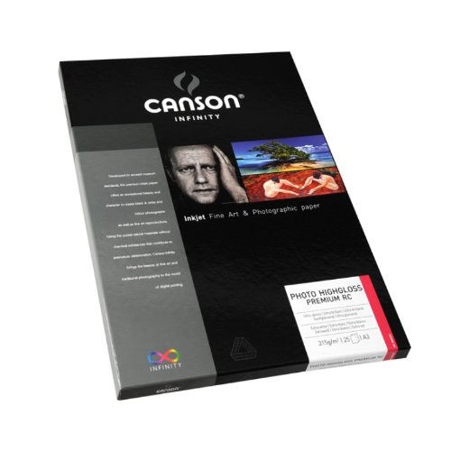 Image of Canson Infinity Photo Highgloss Premium RC 315g A3 25 vel
