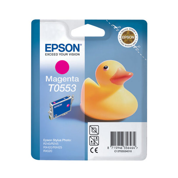 Image of Epson Ink Cartridge T0553 Magenta 8Ml