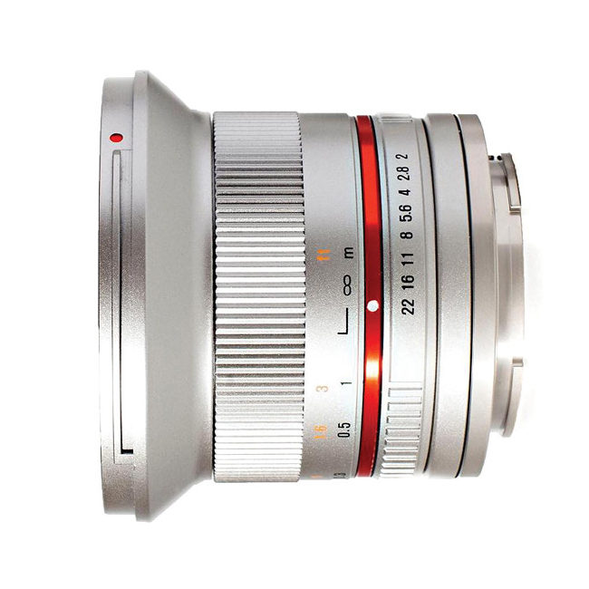 Image of Samyang 12mm f/2.0 NCS CS Sony E objectief zilver