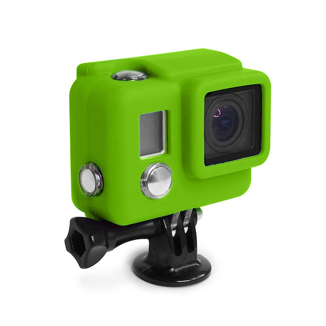 Image of Gopro Hooded Silicon Cover Green For Hd3