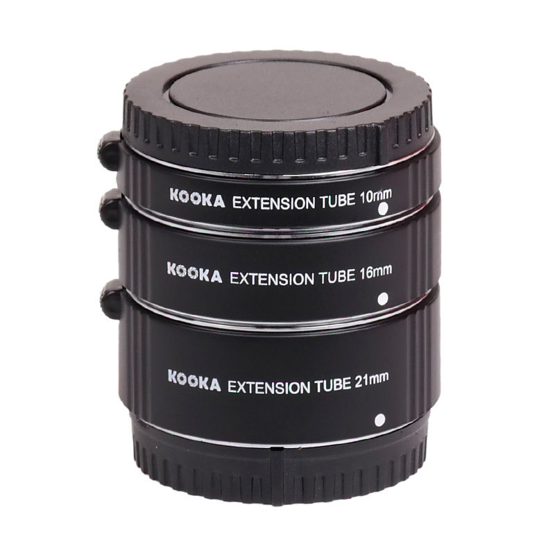 Image of Kooka Extension Tube set KK-NM47 Nikon 1-Serie Chroom