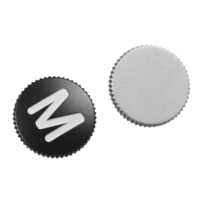 Image of Leica Soft Release Button 'M' 8mm, Black - (14018)