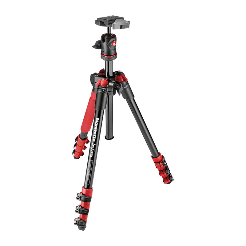 Image of Manfrotto Kit Befree Red MKBFRA4R-BH