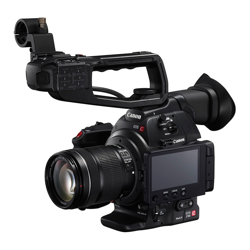 Image of Canon EOS C100 mark II + 18-135mm iS STM + Atomos Ninja Blade