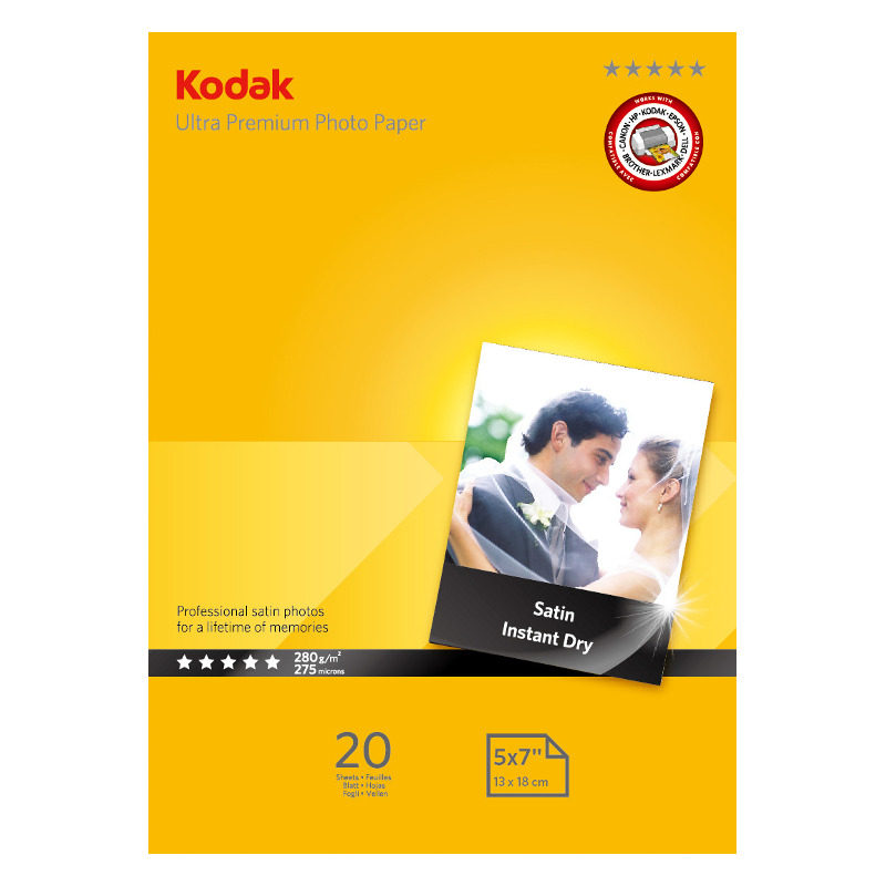 Image of Kodak Ultra Premium A4 280gr 20 Vel Satin
