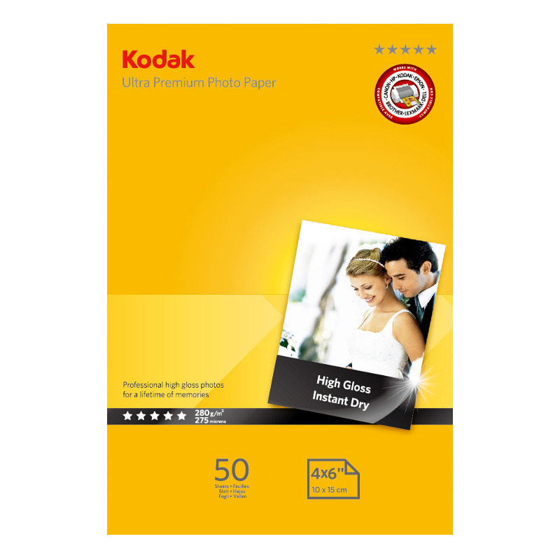 Image of Kodak Ultra Premium 10x15 280gr 50 Vel Glossy
