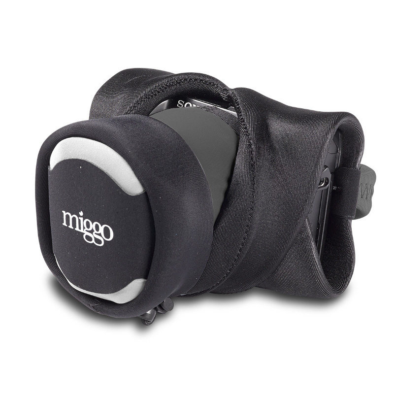 Image of Miggo GW-CSC BK 30 Padded Camera Grip and Wrap for CSC Black