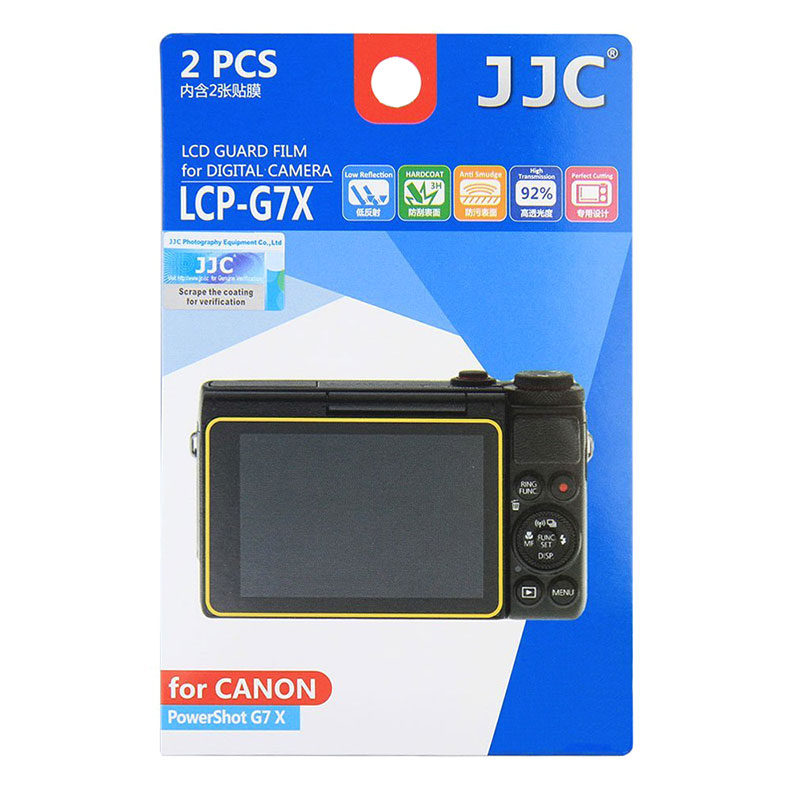 Image of JJC LCP-G7X LCD Cover voor Canon G7X