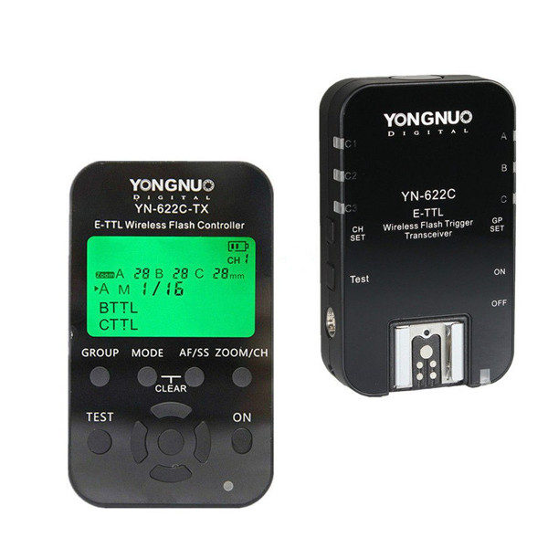 Image of Yongnuo YN622C Kit (Wireless TTL Flash Trigger Set) voor Can