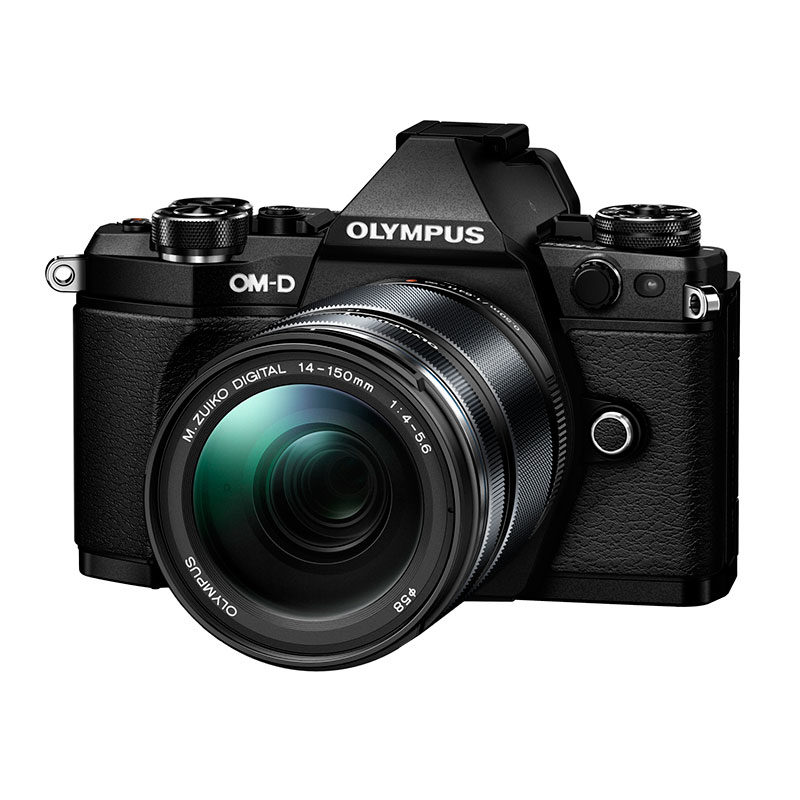 Image of Olympus E-M5 Mark II systeemcamera Zwart + 14-150mm II