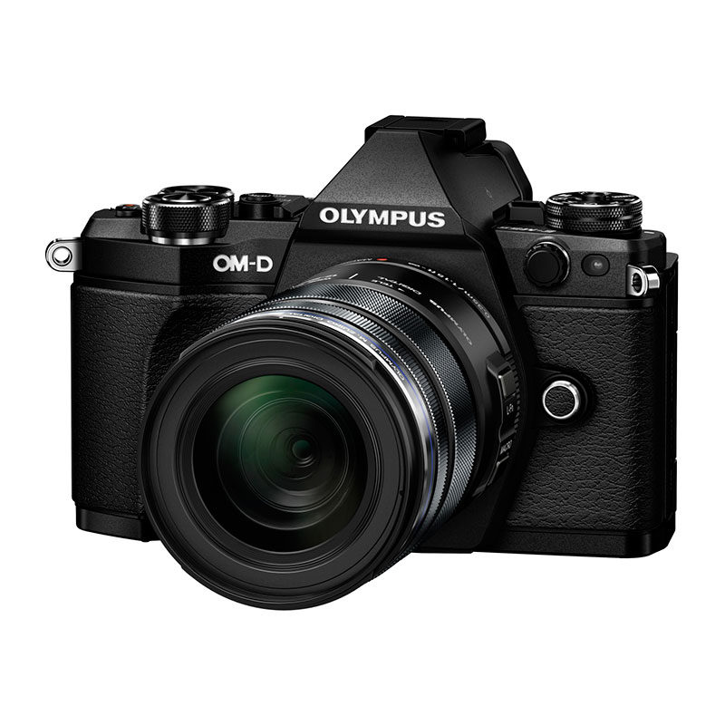 Image of Olympus E-M5 Mark II systeemcamera Zwart + 12-50mm