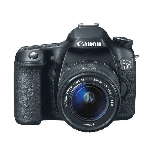 Image of Canon Camera Kit EOS 70D 20.2 Megapixel + 18-55mm