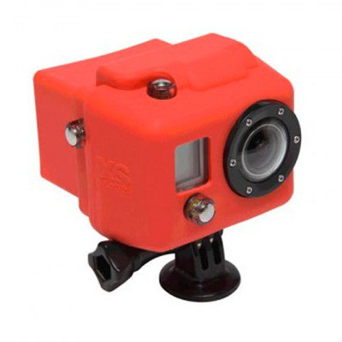 Image of Gopro Hooded Silicon Cover Red For Hd Hero W Lcd