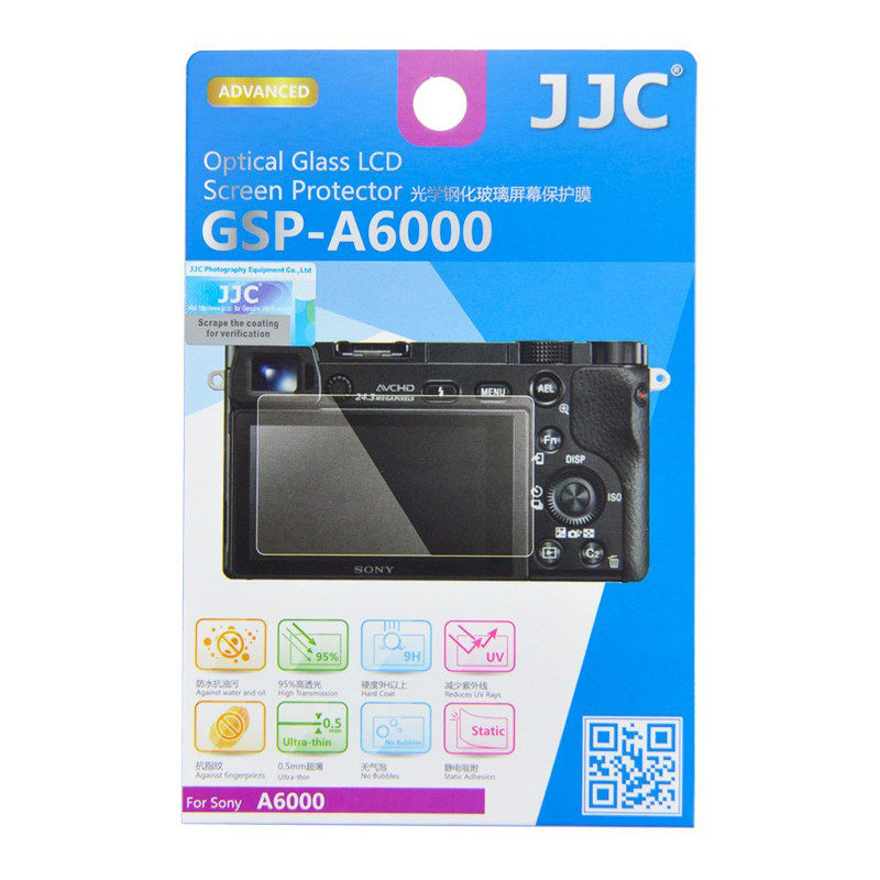 Image of JJC GSP-A6000 Optical Glass Protector voor Sony A6000