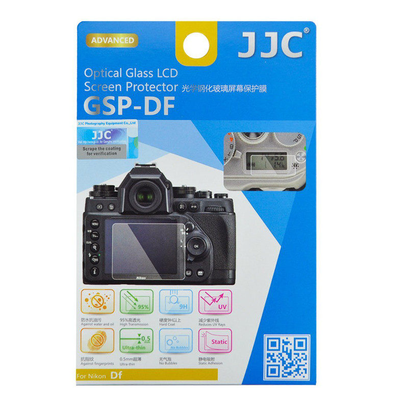 Image of JJC GSP-DF Optical Glass Protector voor Nikon Df